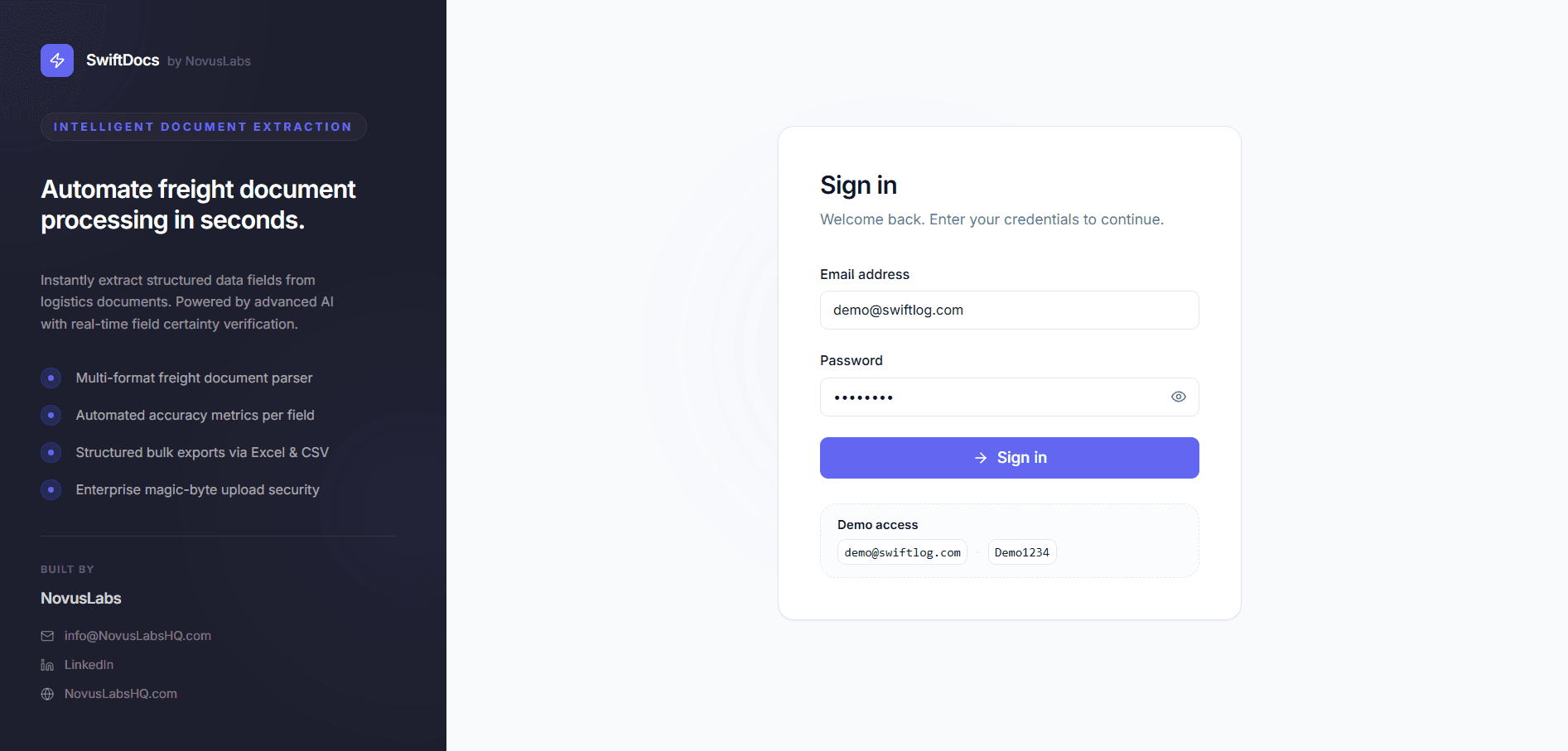 SwiftDocs screenshot 1